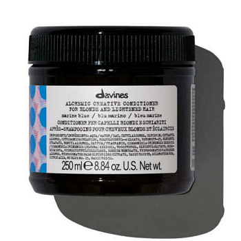 DAVINES Alchemic Creative Conditioner For Blond And Lightened Hair Marine Blue