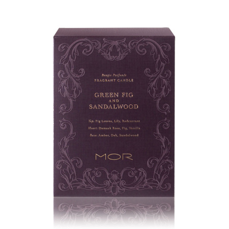 MOR Green Fig and Sandalwood Fragrant Candle