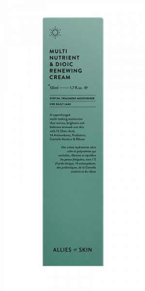 Allies of Skin Multi Nutrient & Dioic Renewing Cream