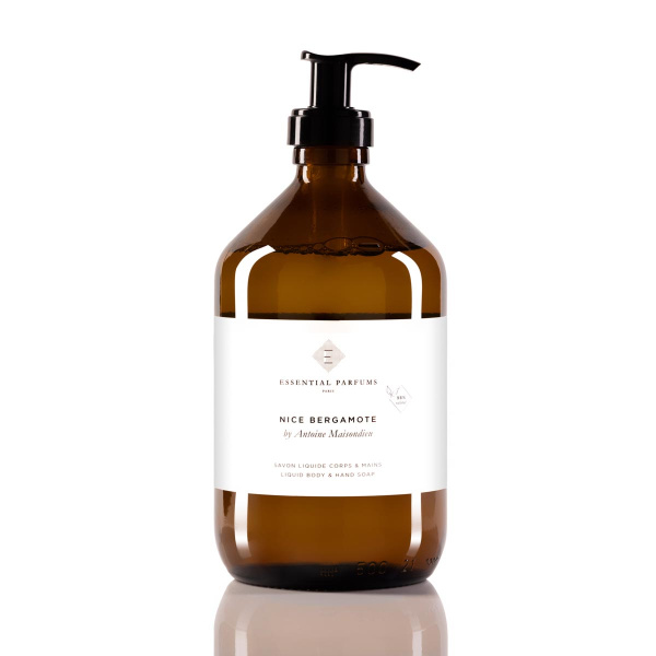 Essential Parfums Paris Liquid Body & Hand Soap Nice Bergamote Refill 500 ml.
