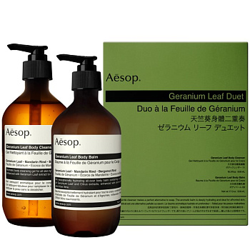Aesop Geranium Leaf Duet