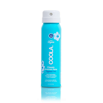 COOLA Classic Sunscreen Spray Unscented SPF50 60 ml.