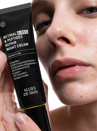 Allies of Skin Retinal 0.05% & Peptides Advanced Repair Night Cream