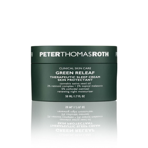 Peter Thomas Roth Green Releaf Therapeutic Sleep Cream Skin Protectant