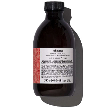 DAVINES Alchemic Shampoo For Natural And Coloured Hair Red