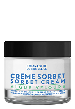 COMPAGNIE DE PROVENCE Algue Velours Velvet Seaweed Sorbet Cream 50 ml.