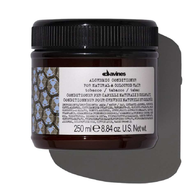 DAVINES Alchemic Conditioner For Natural And Coloured Hair Tobacco