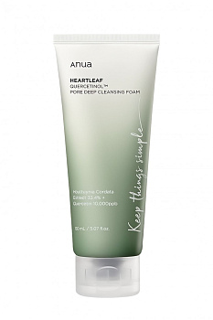 ANUA Heartleaf Quercetinol Pore Deep Cleansing Foam