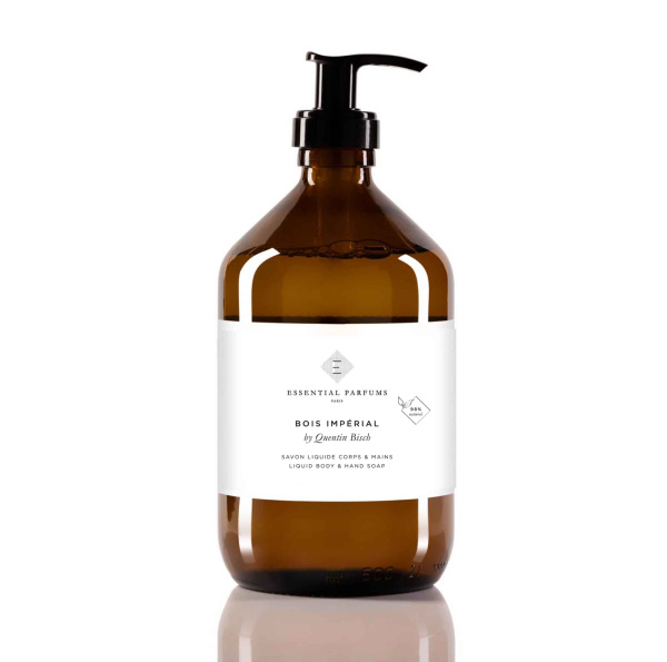 Essential Parfums Paris Liquid Body & Hand Soap Bois Imperial 500 ml.