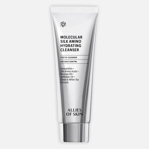 Allies of Skin Molecular Silk Amino Hydrating Cleanser 25 ml.