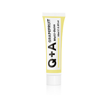 Q+A Grapefruit lip balm